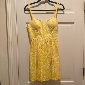 Lily Pulitzer yellow dress